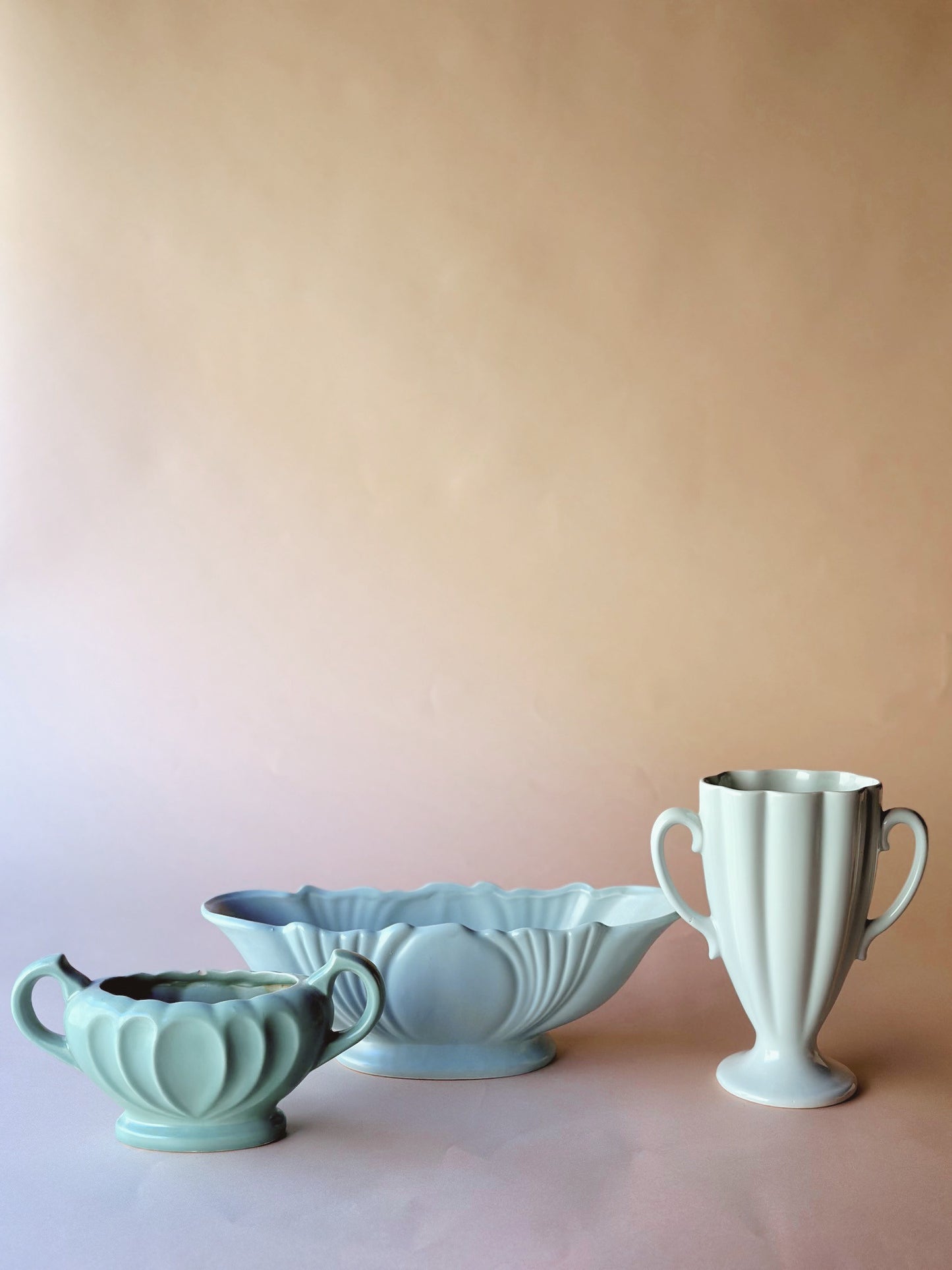 Vintage pottery vases