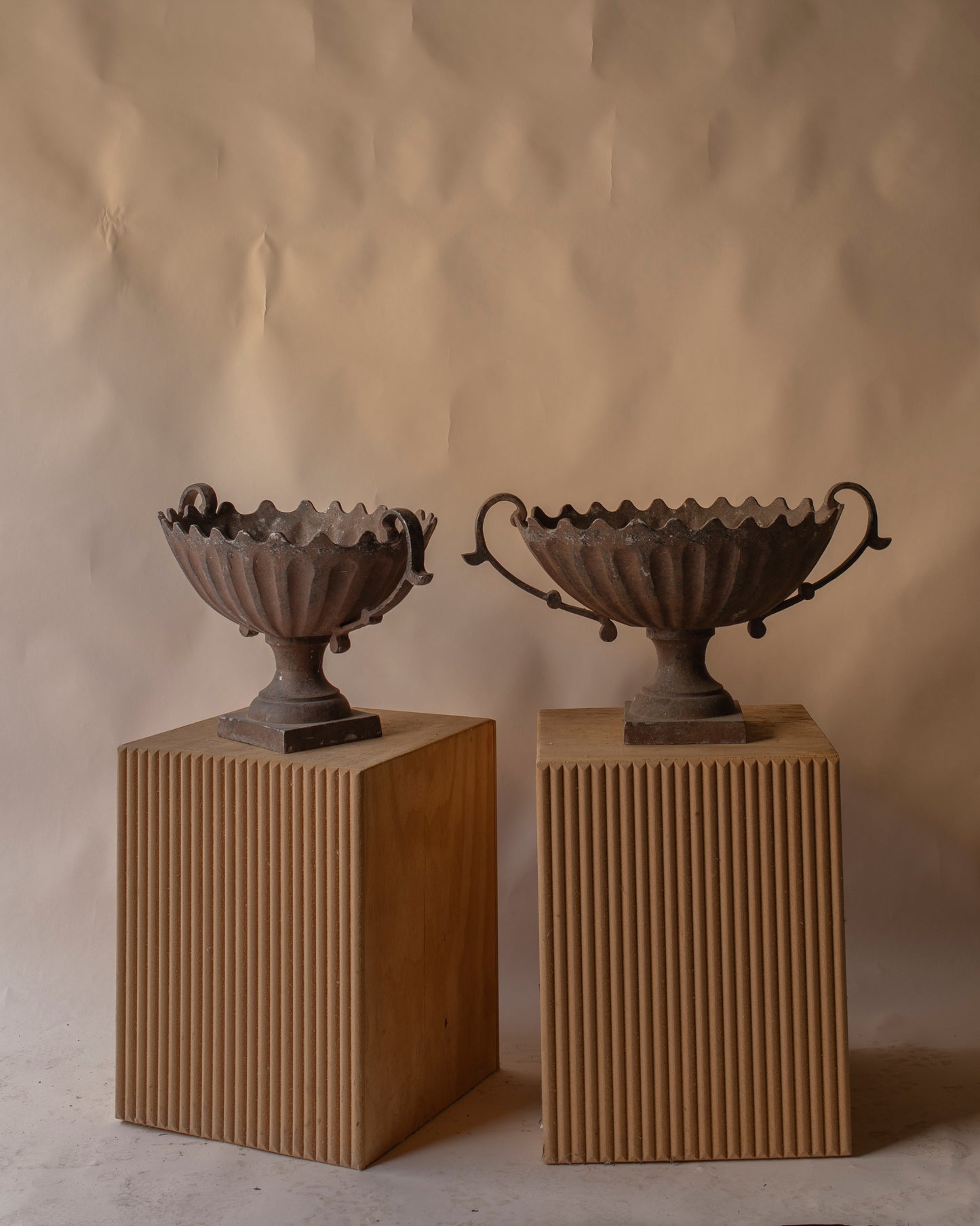 Natural ply plinths