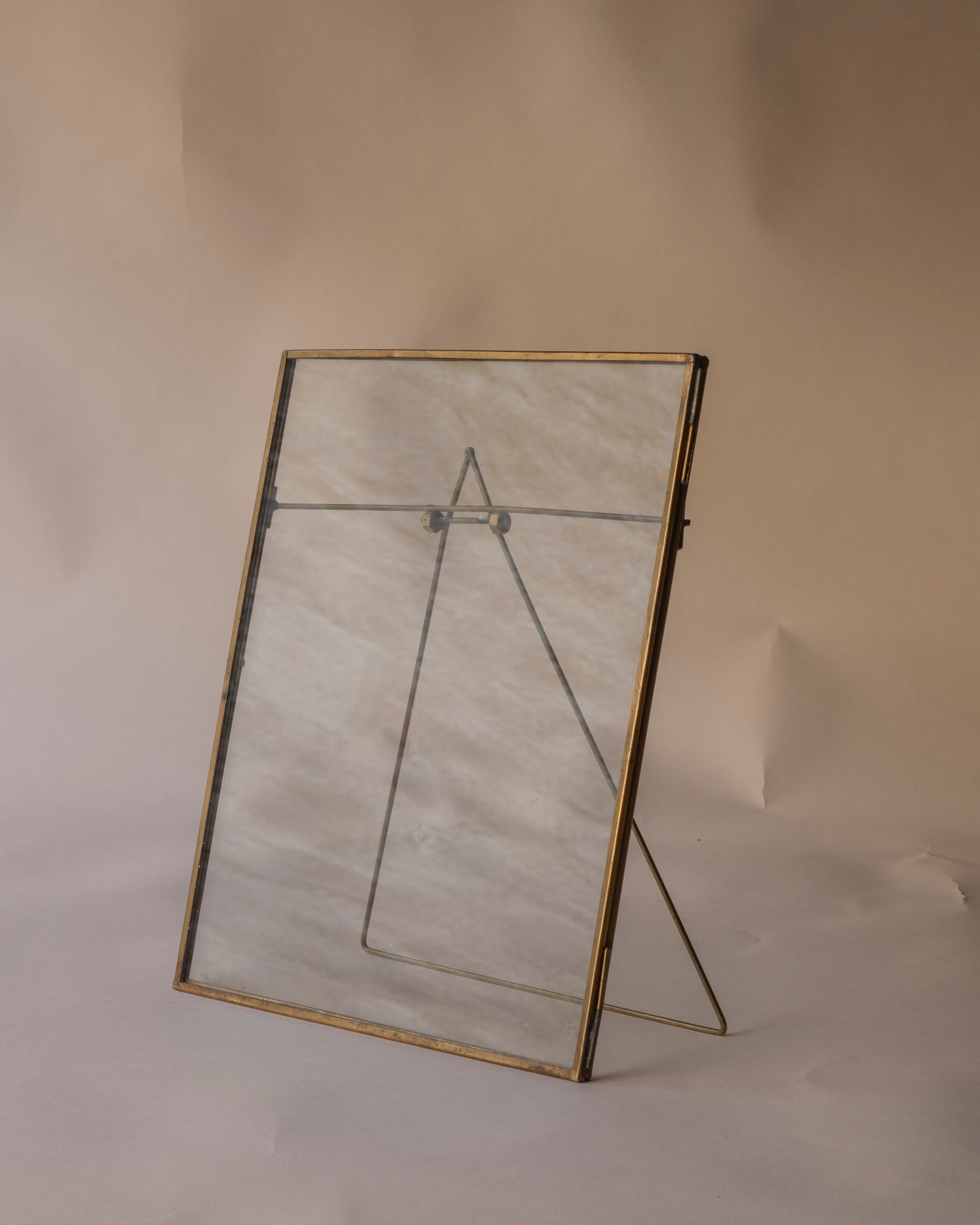 Antique brass frames - large