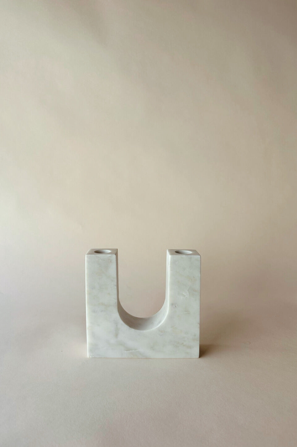 Marble candlesticks