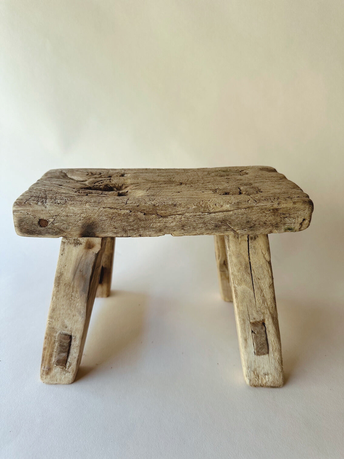 Vintage elm stools