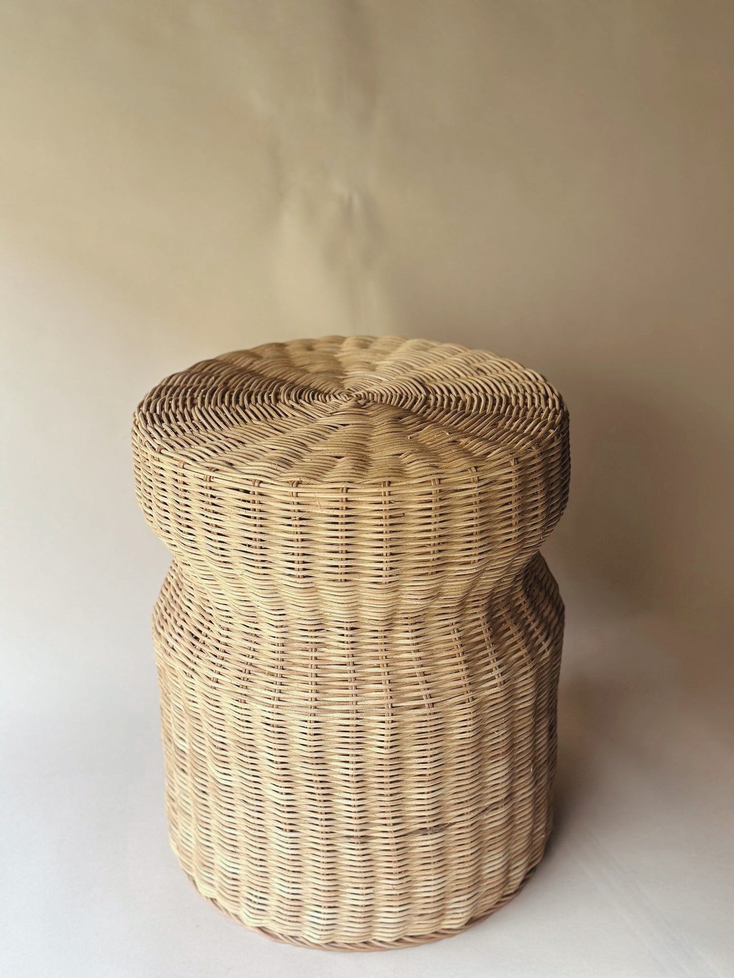 Rattan plinths