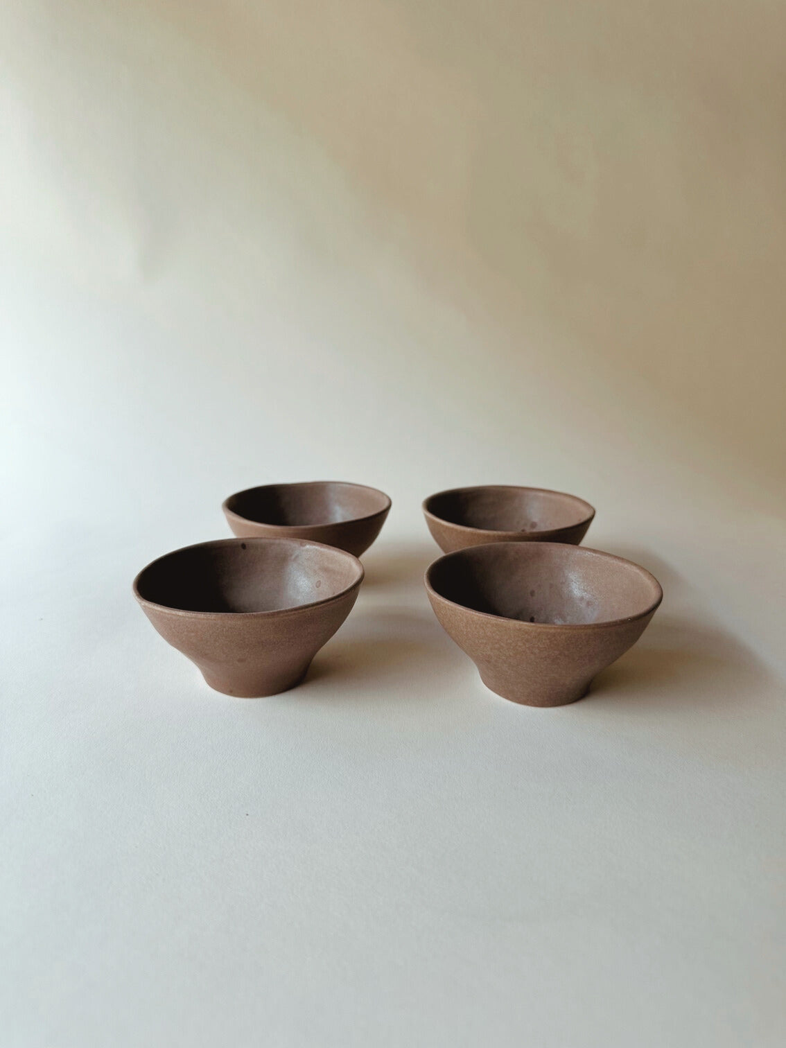 Clay pottery bowls