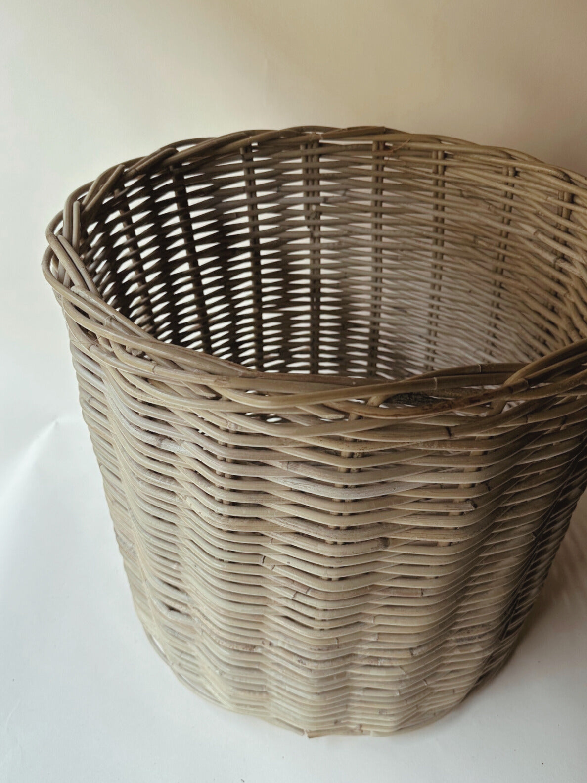 Large wicker basket