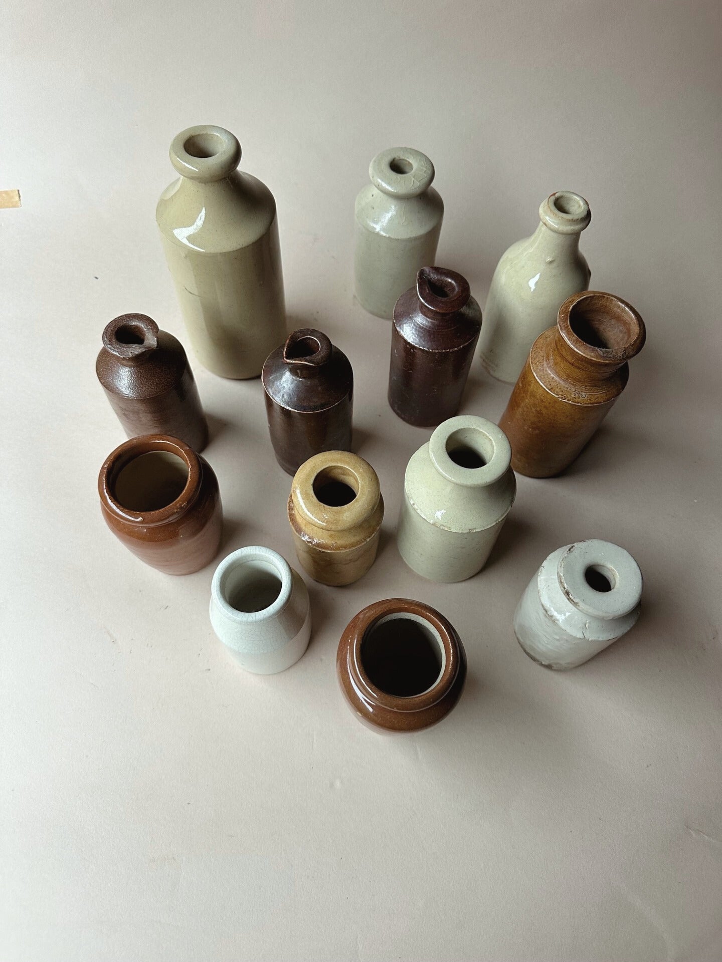 Pottery bottles