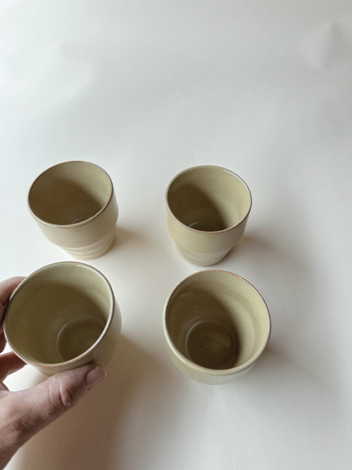 Mustard tumblers