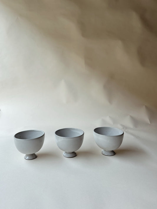 Grey footed bowls