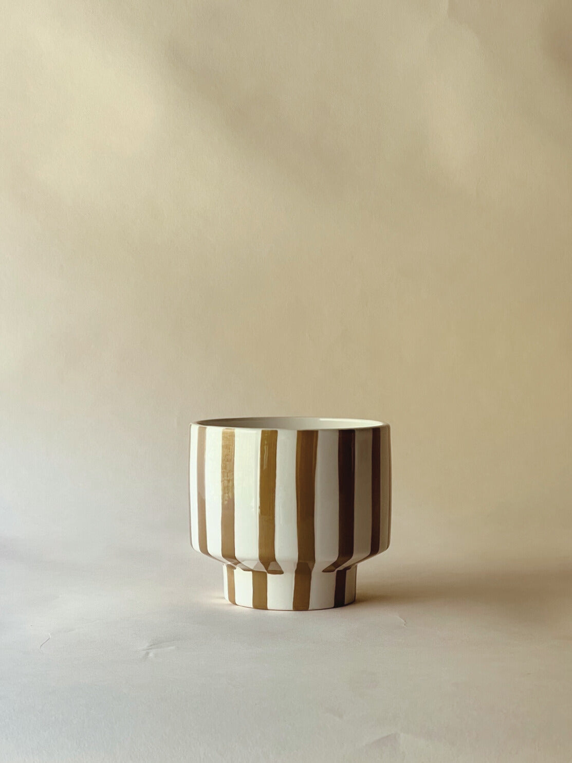 Striped pots