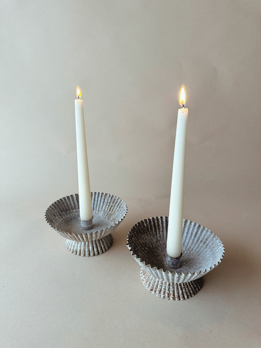 Metal Cupcake candle holders