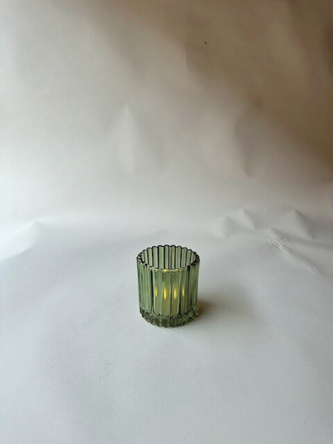 Ribbed pine tumblers