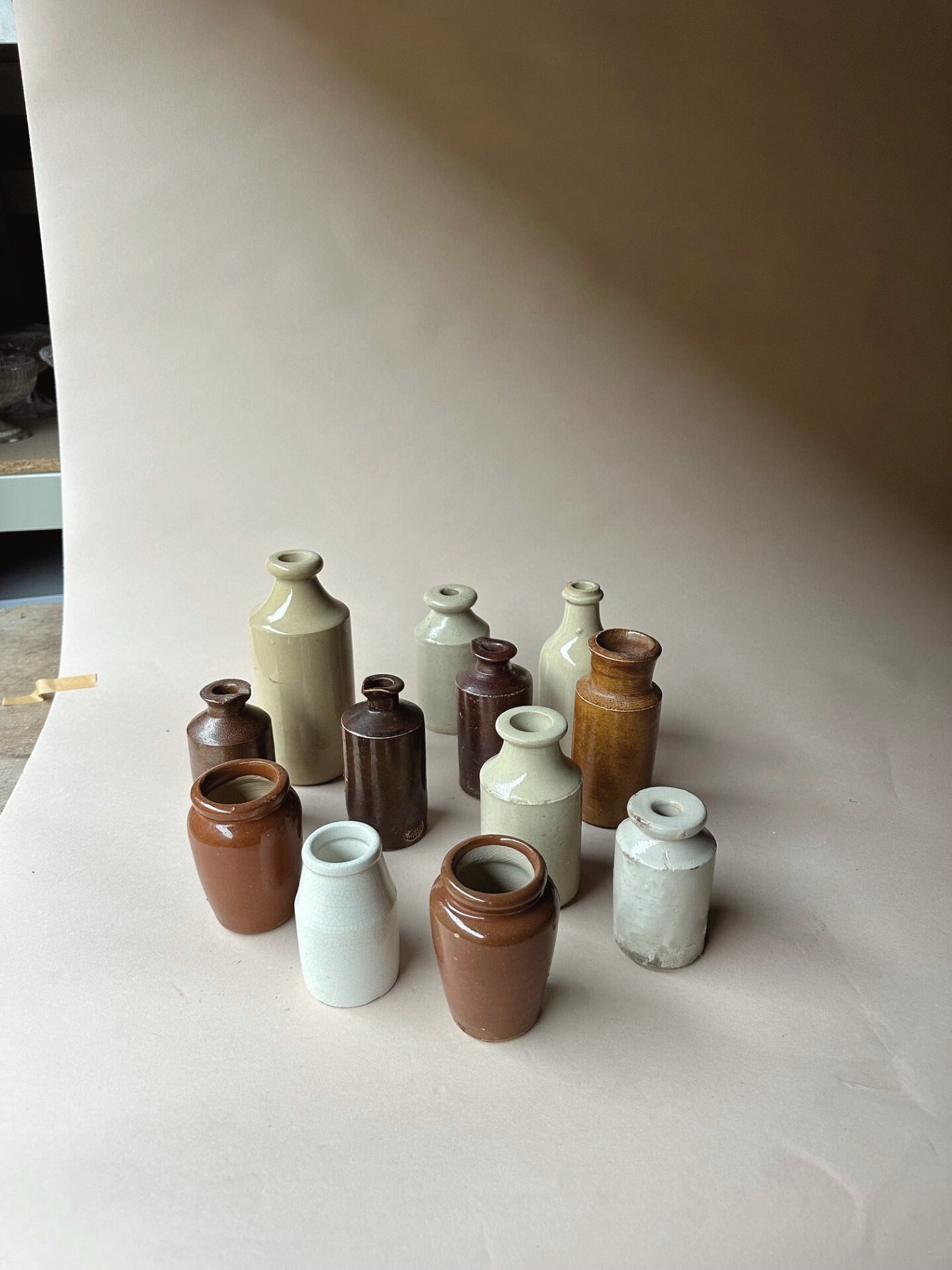 Pottery bottles