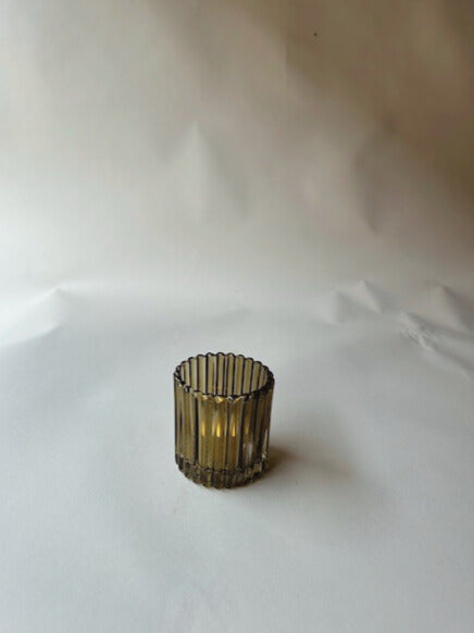 Ribbed  moss tumblers