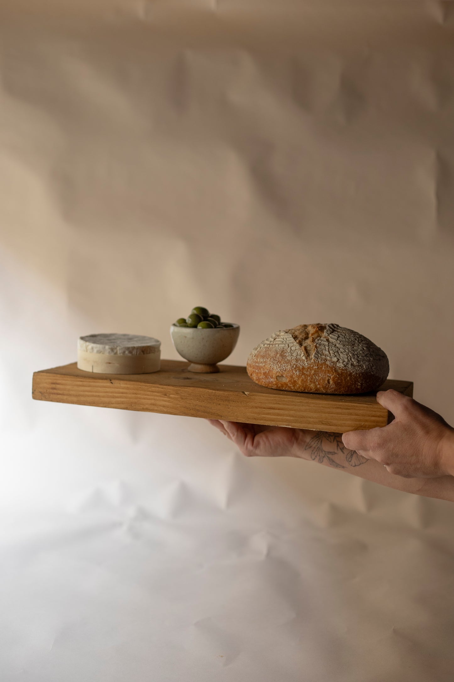Raw pottery food bowls