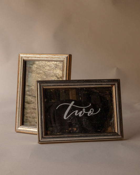 Smoked mirror frames