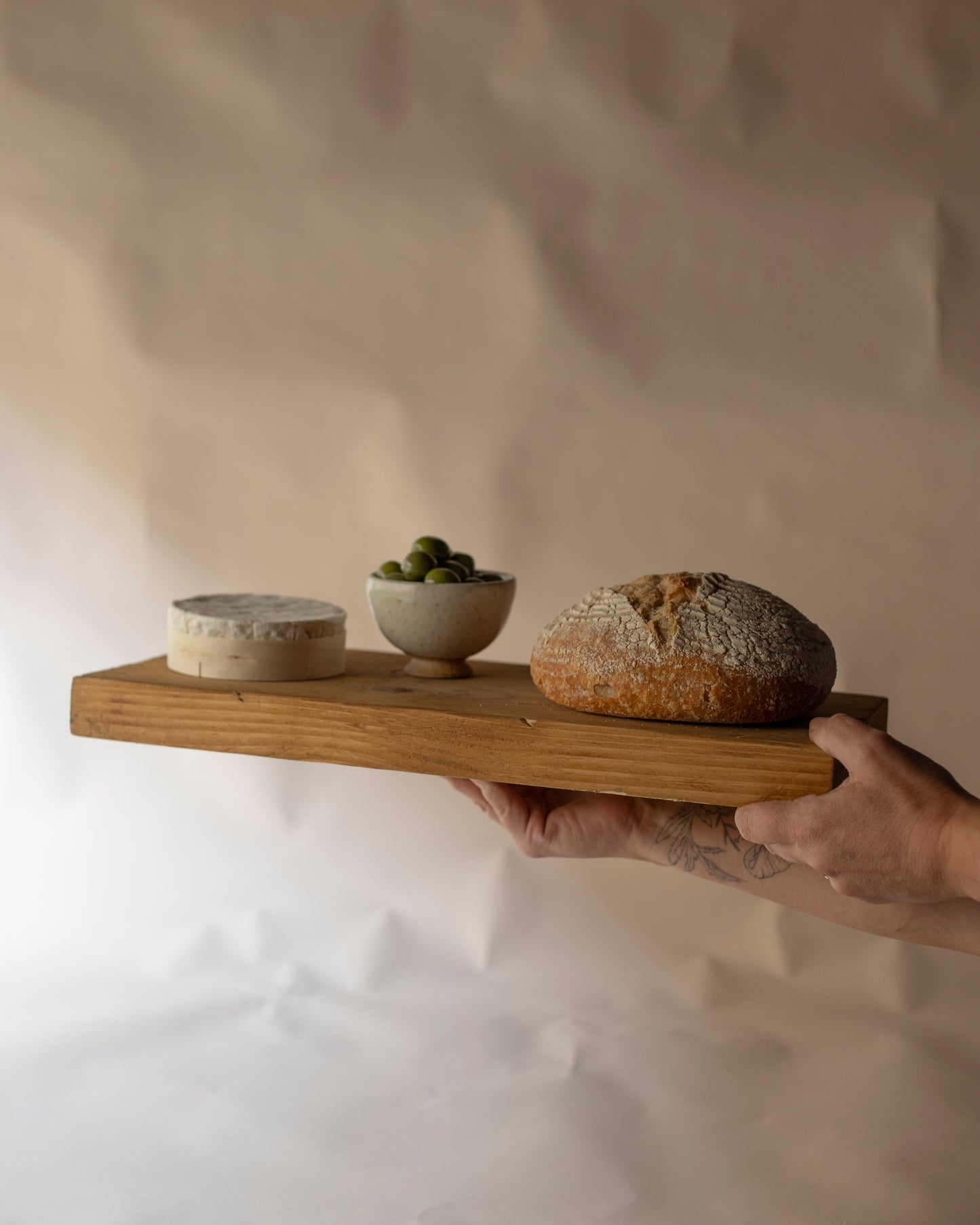 wooden sharing boards