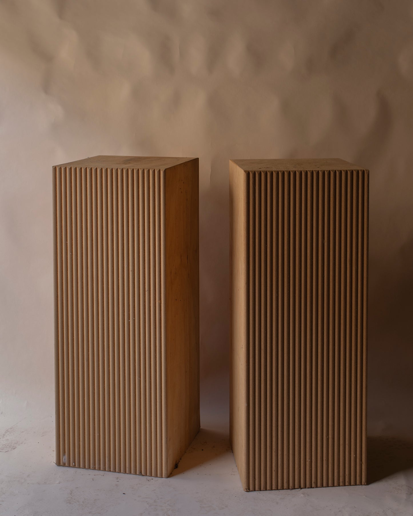Natural ply plinths