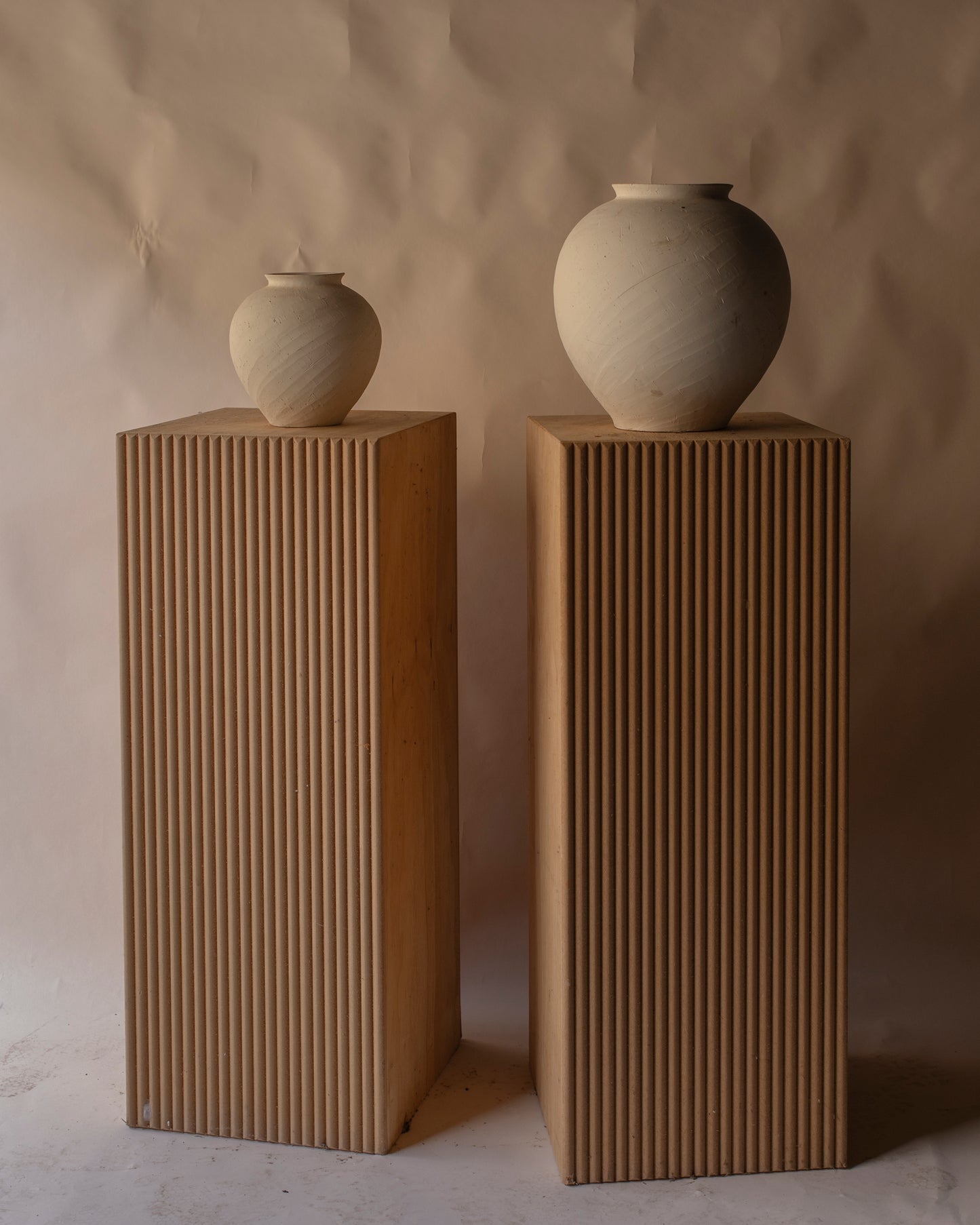 Natural ply plinths