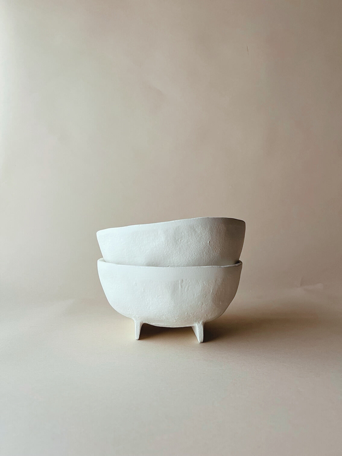Ridge foot cream bowl