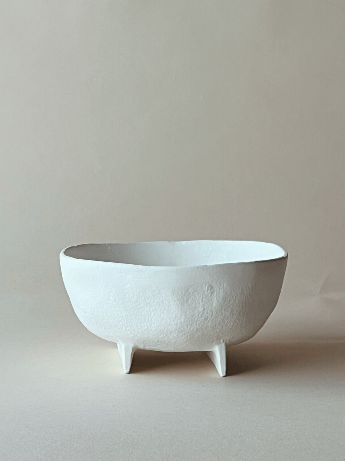 Ridge foot cream bowl