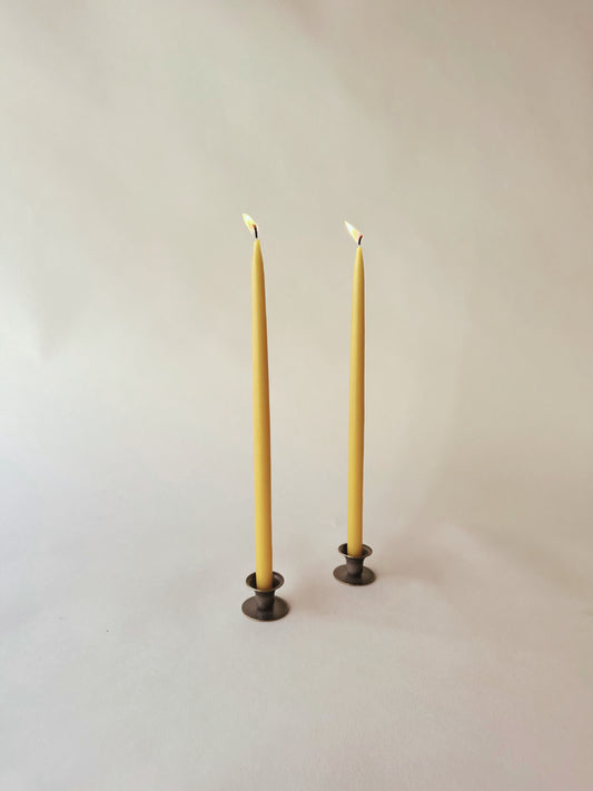 Rosetta candlesticks holders ~ mini