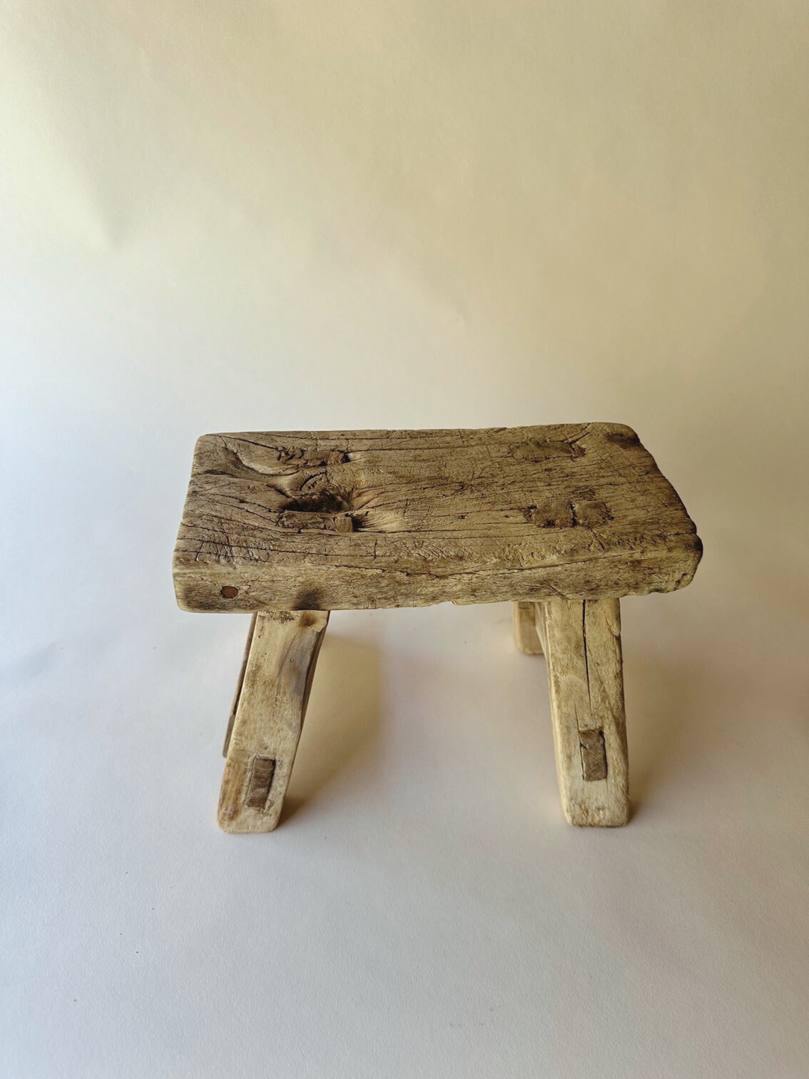 Vintage elm stools