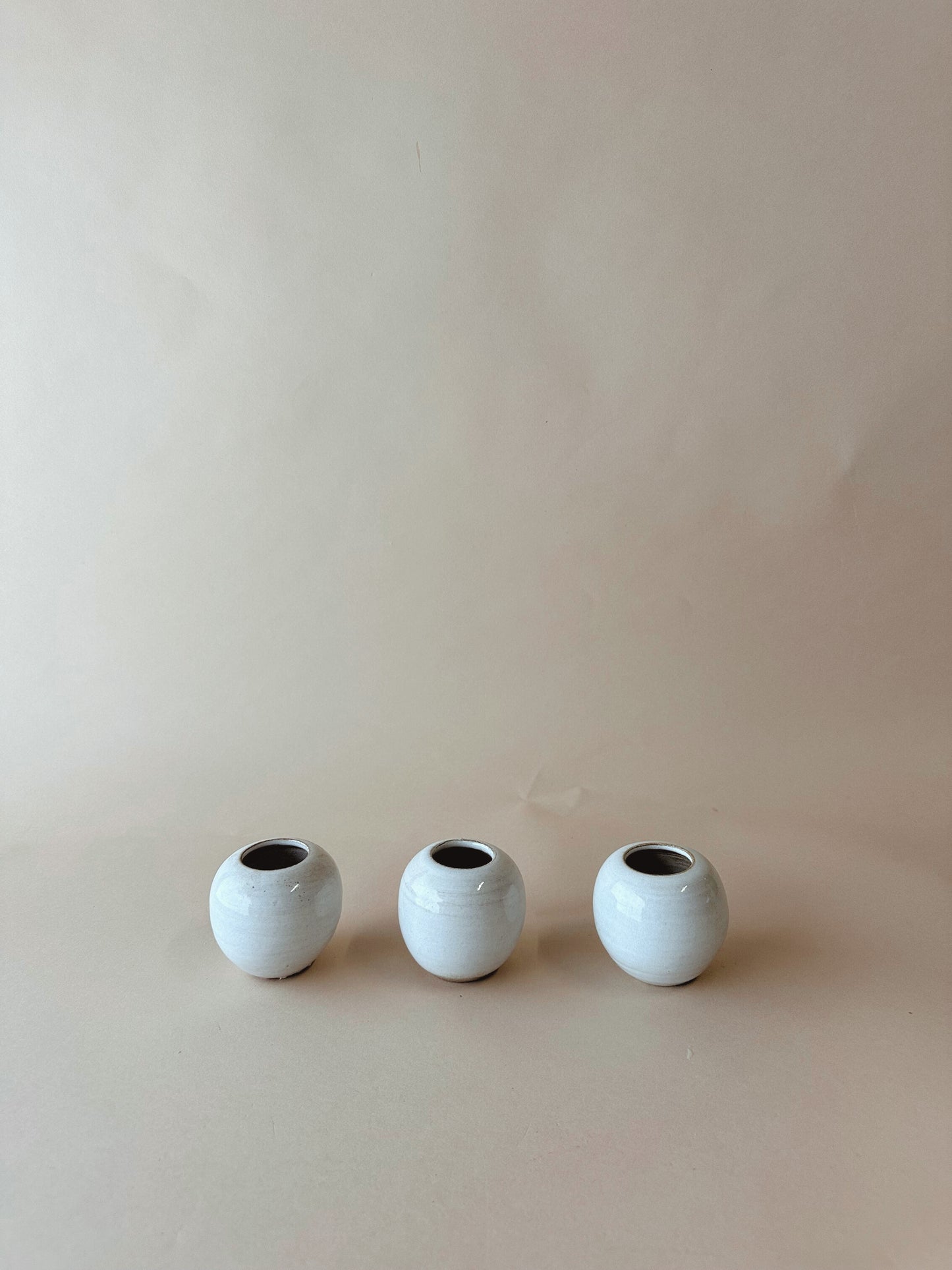 Stone bowl vases ~ mini