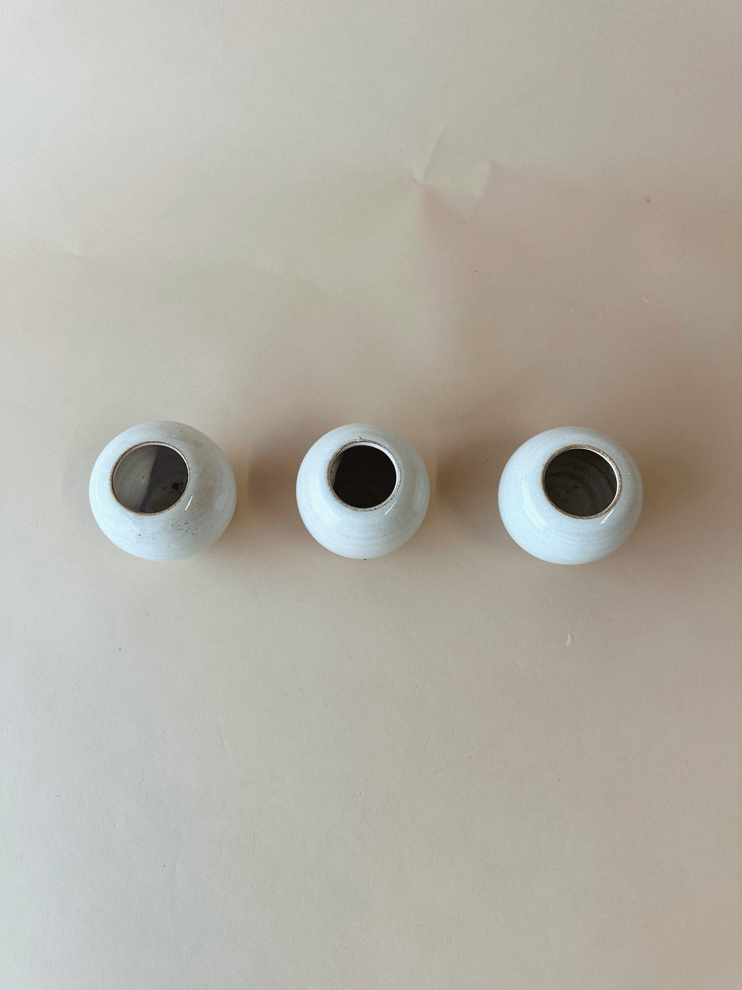 Stone bowl vases ~ mini