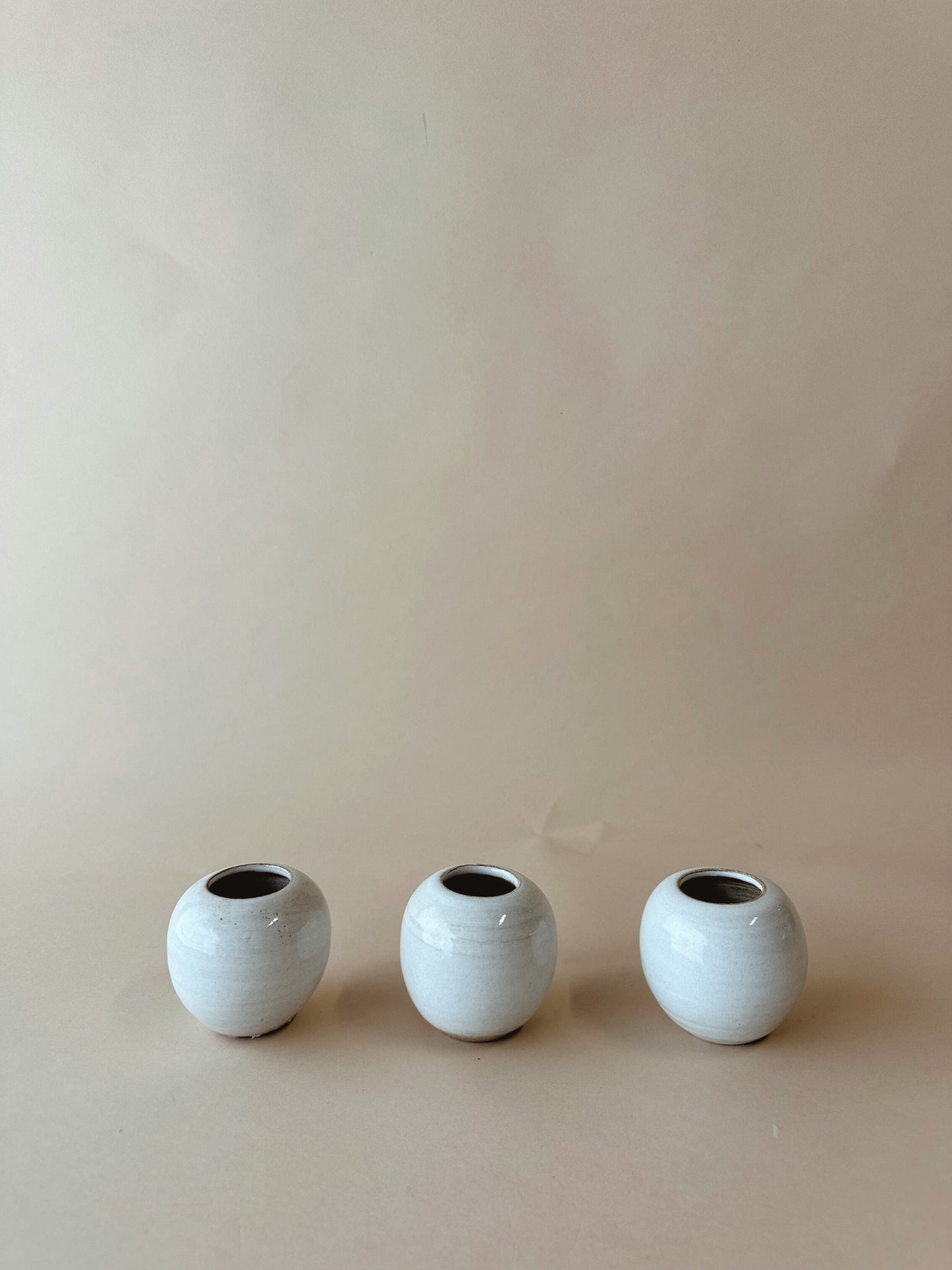 Stone bowl vases ~ mini
