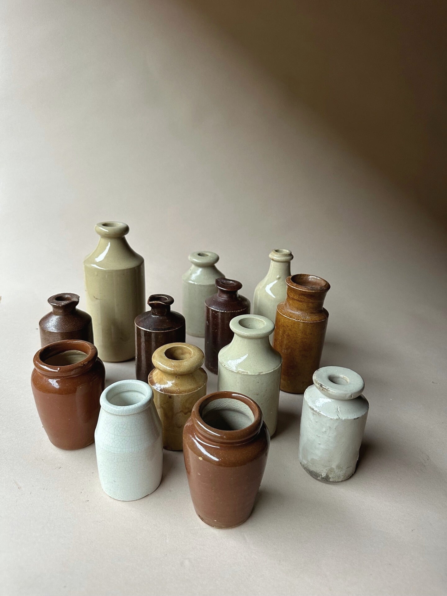 Pottery bottles