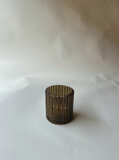 Ribbed  moss tumblers