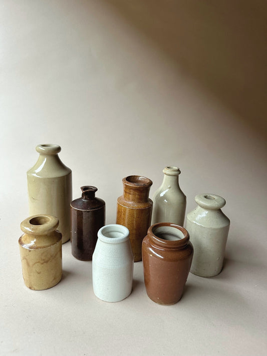 Pottery bottles