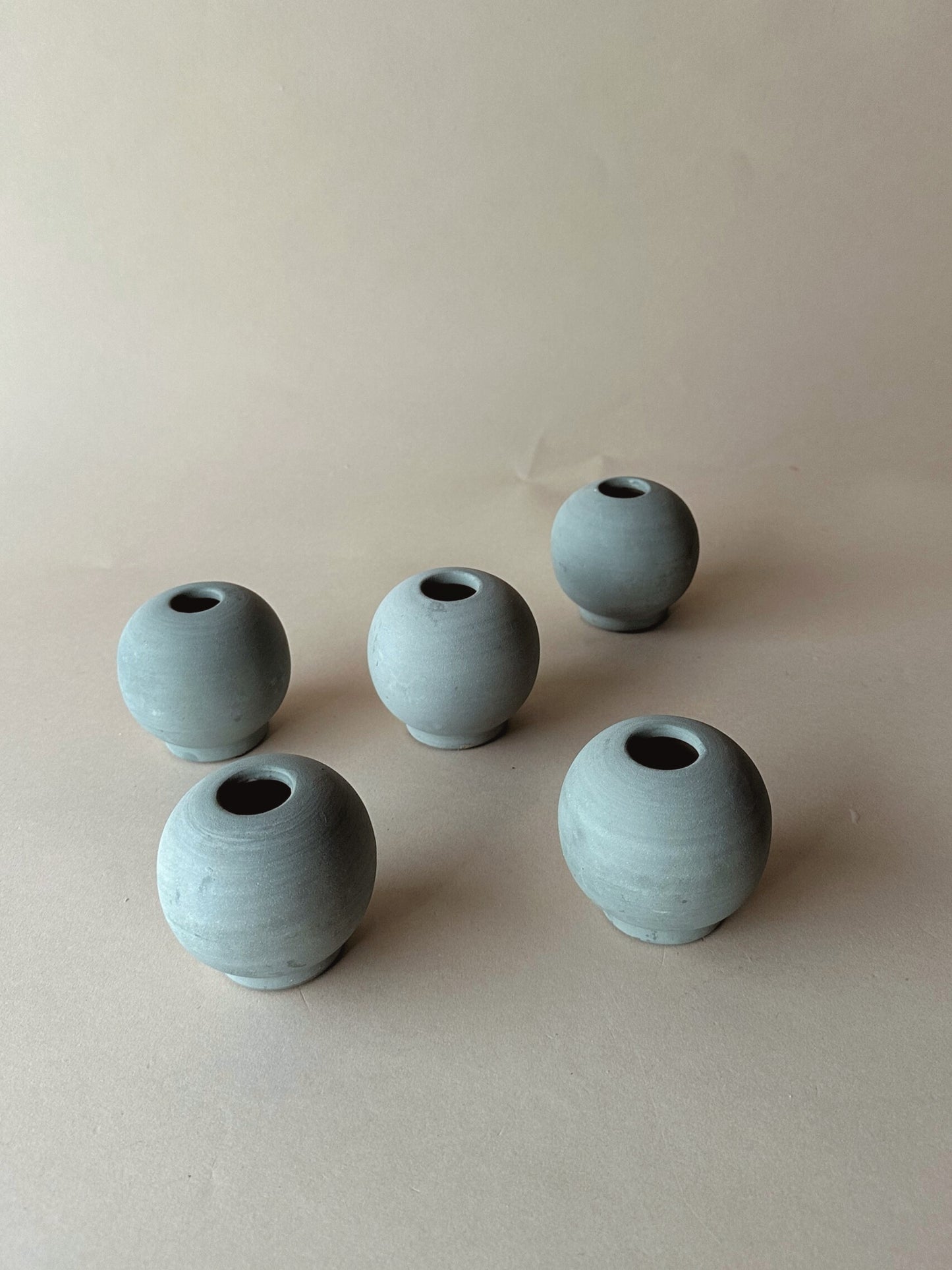 Teal bowls ~ mini