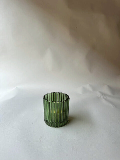 Ribbed pine tumblers