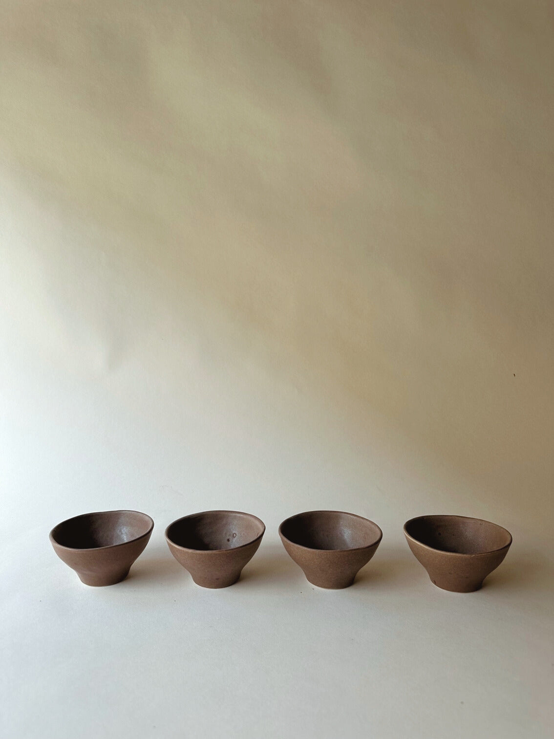 Clay pottery bowls