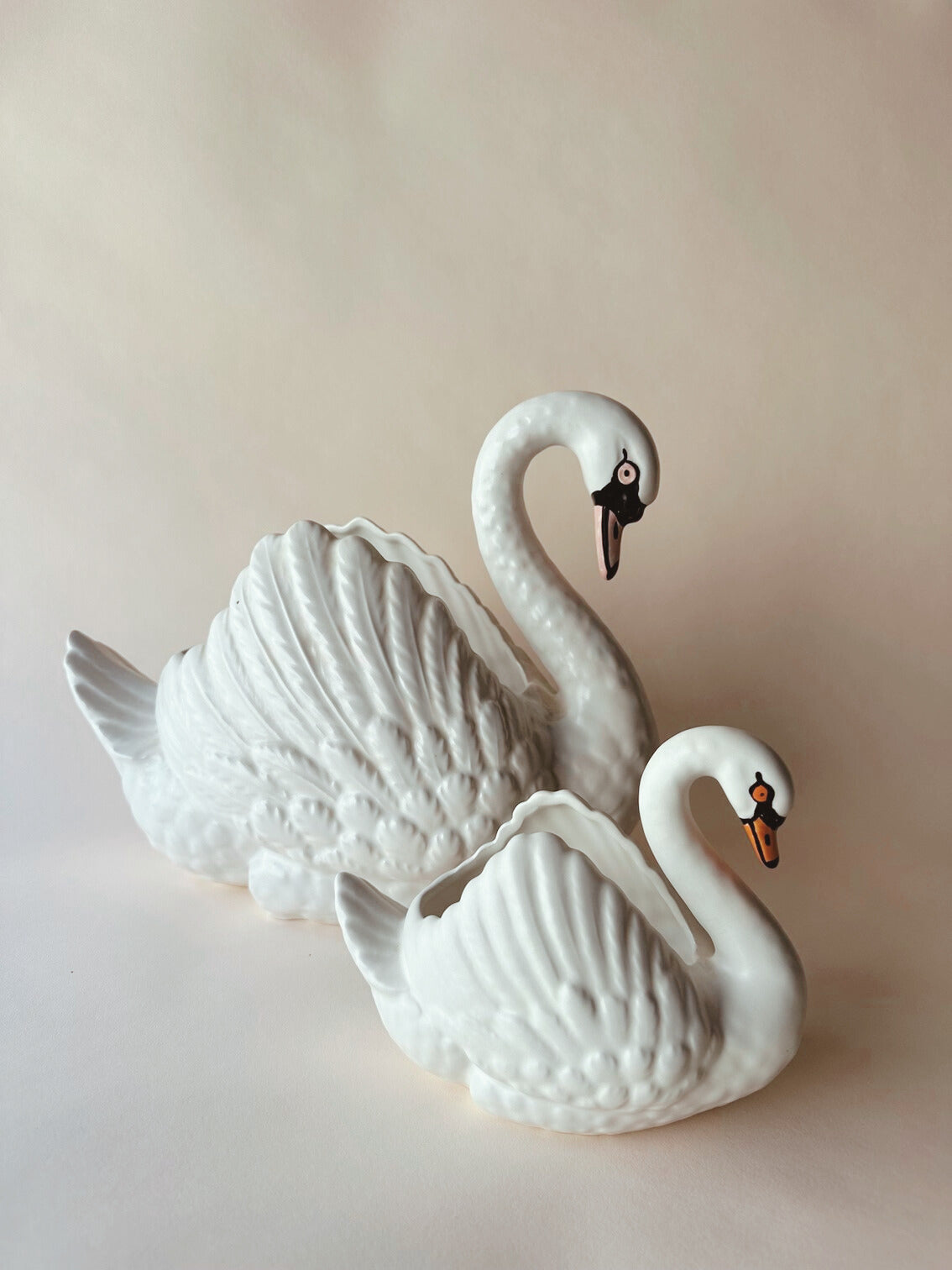 Vintage swans